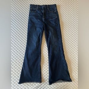 American eagle curvy high rise flare jeans, 10 short
